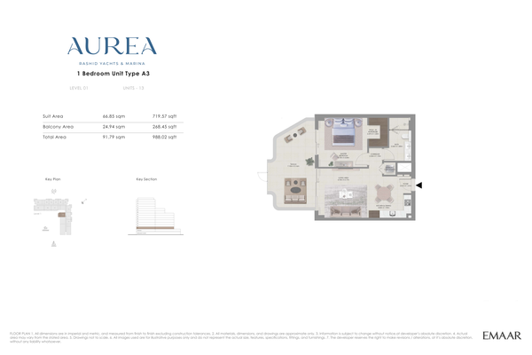 1 Bedroom Corner