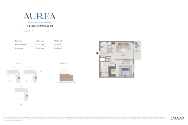 2 Bedroom Layout