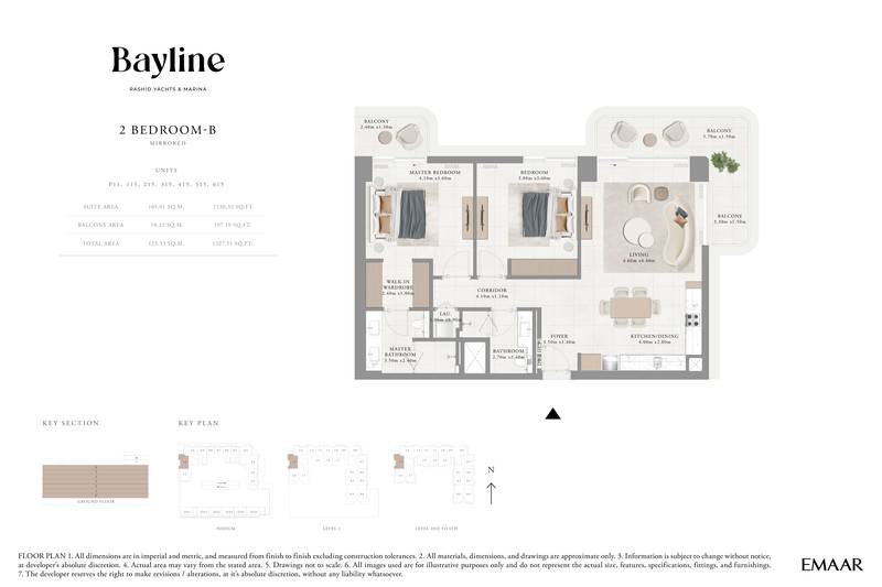 1 Bedroom Waterfront