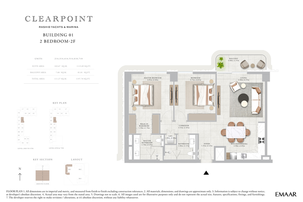 2 Bedroom Corner