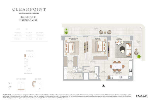 3 Bedroom Layout